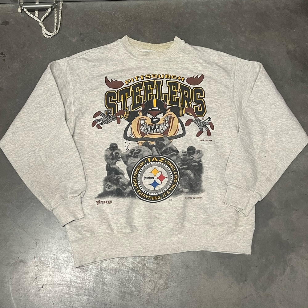 Pittsburgh Steelers Vintage Taz Crewneck